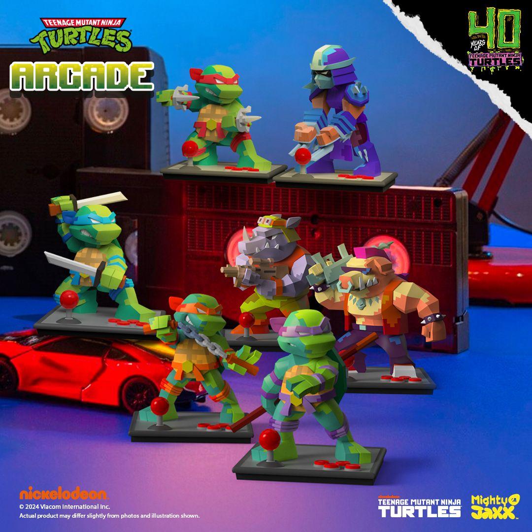 PRE-ORDER Mighty Jaxx - Arcade: Teenage Mutant Ninja Turtle [Box of 6]
