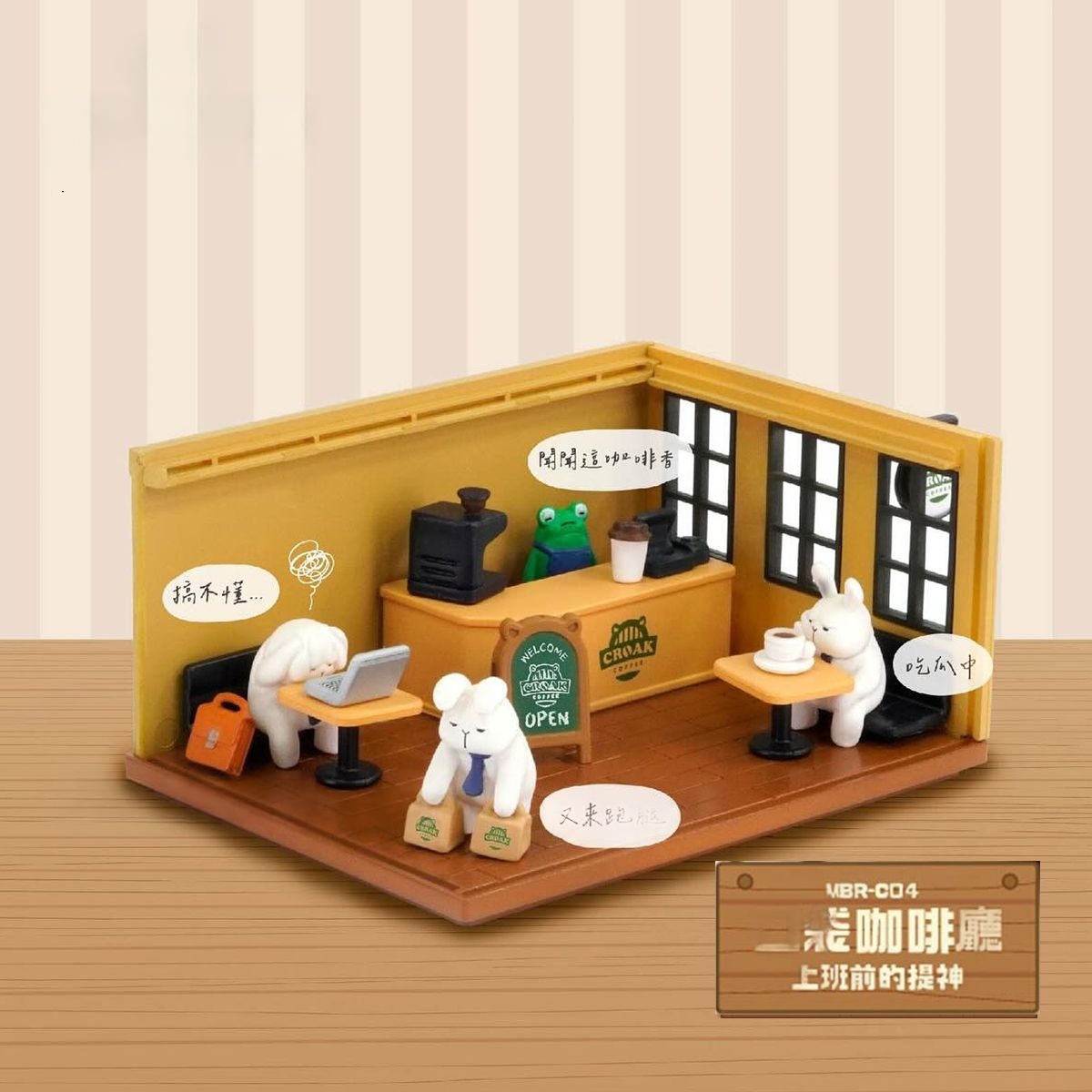 IN-STOCK Toys Alliance - Monday Bruce MBR-C04 Mini Scenario Series - Refreshing before work
