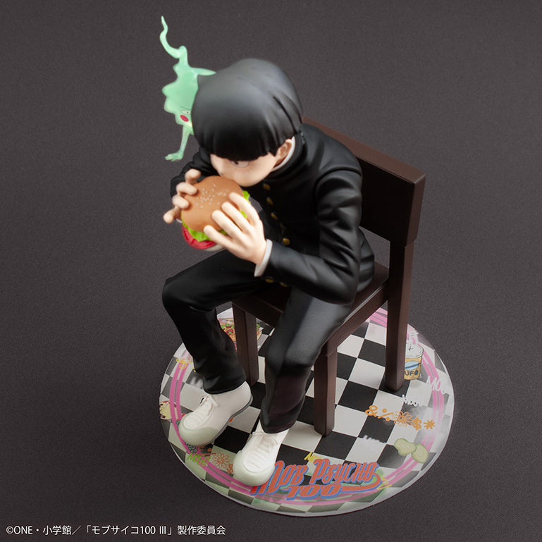 PRE-ORDER Bunbougu Cafe - Mob Psycho 100 III x Bunbougu Cafe 2022 Figure - Shigeo Kageyama & Dimple
