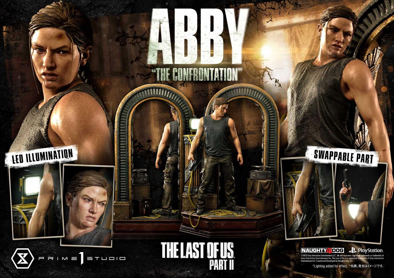 PRE-ORDER Ultimate Premium Masterline - Last of Us II - Abby: The Confrontation Bonus Ver. 1/4