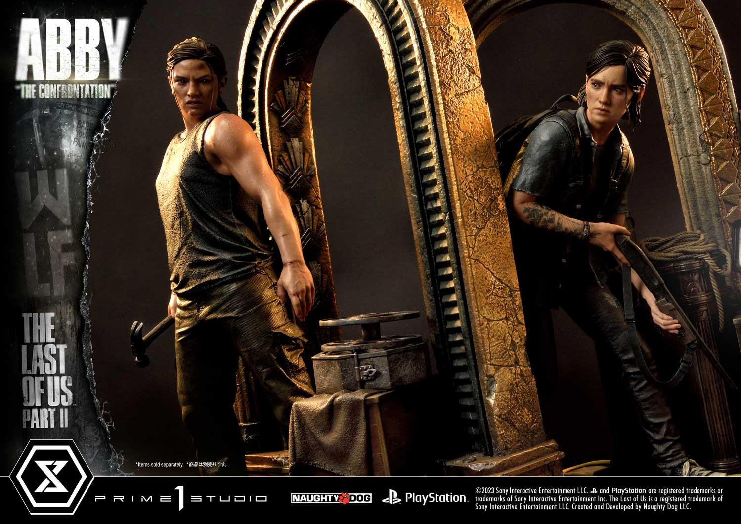 PRE-ORDER Ultimate Premium Masterline - Last of Us II - Abby: The Confrontation Bonus Ver. 1/4