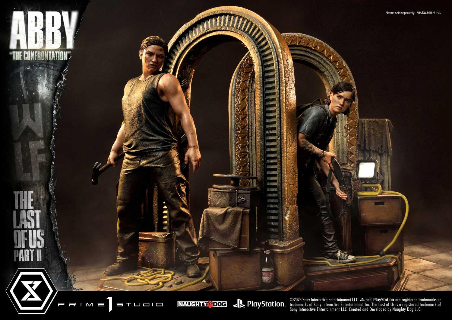 PRE-ORDER Ultimate Premium Masterline - Last of Us II - Abby: The Confrontation Bonus Ver. 1/4