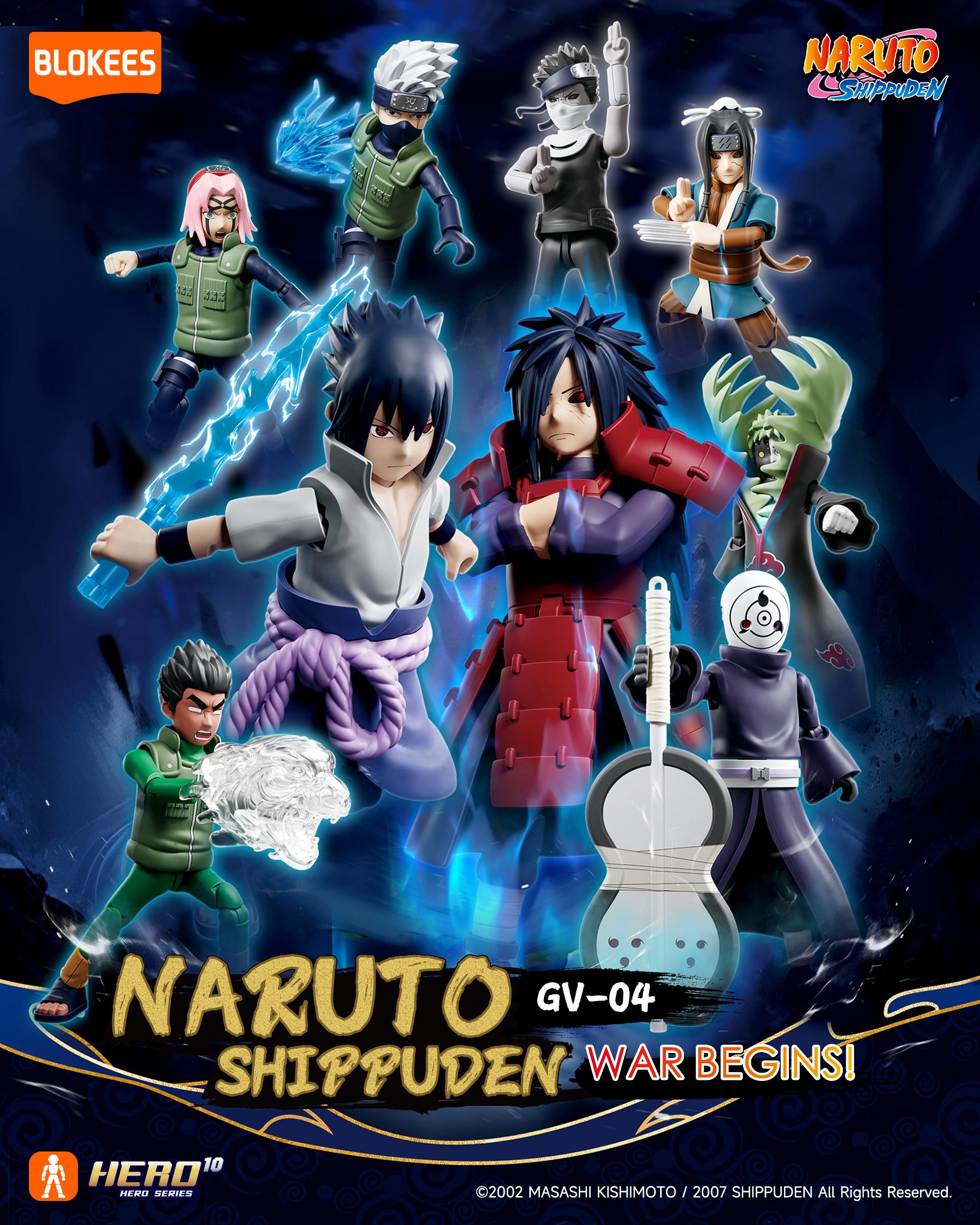 IN-STOCK Blokees - Naruto Shippuden Galaxy Version 04 GV-04 - War Begins