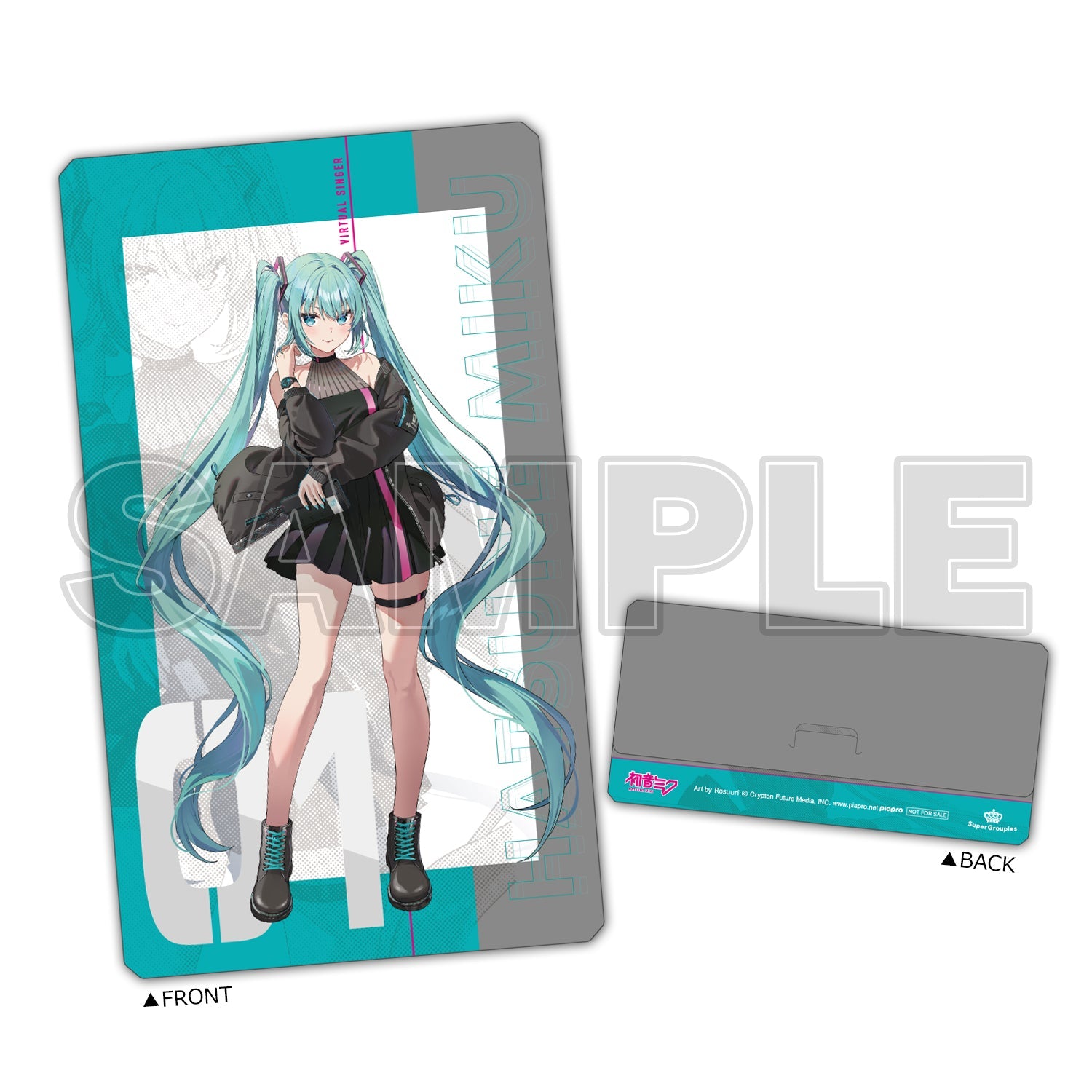 SPECIAL ORDER Super Groupies - Vocaloid - Hatsune Miku Model Long Wallet [EXCLUSIVE]