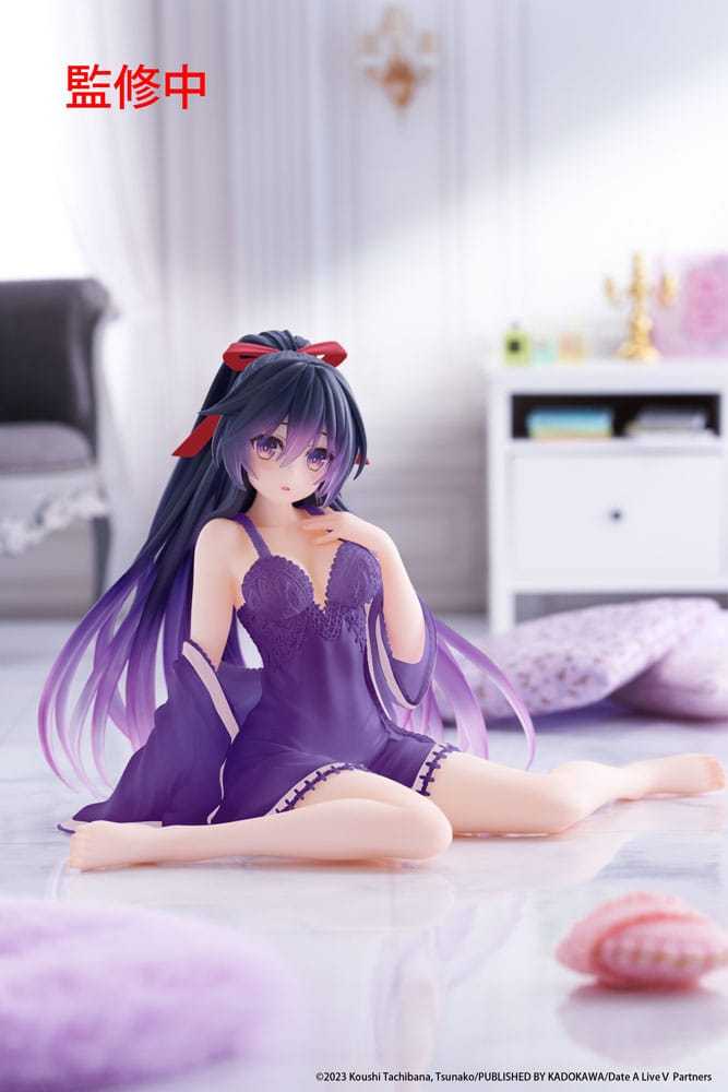 PRE-ORDER TAITO - Date A Live V Desktop Cute Figure - Tohka Yatogami: Nightwear Ver. Renewal