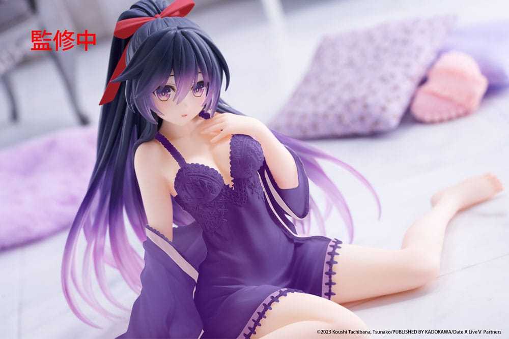 PRE-ORDER TAITO - Date A Live V Desktop Cute Figure - Tohka Yatogami: Nightwear Ver. Renewal