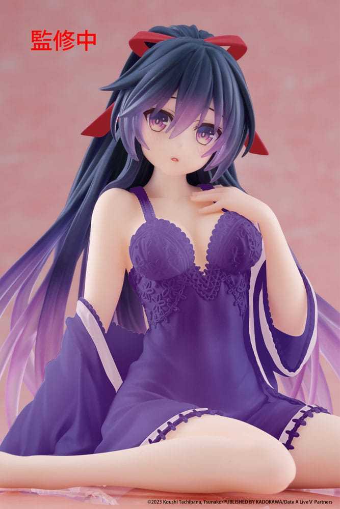 PRE-ORDER TAITO - Date A Live V Desktop Cute Figure - Tohka Yatogami: Nightwear Ver. Renewal