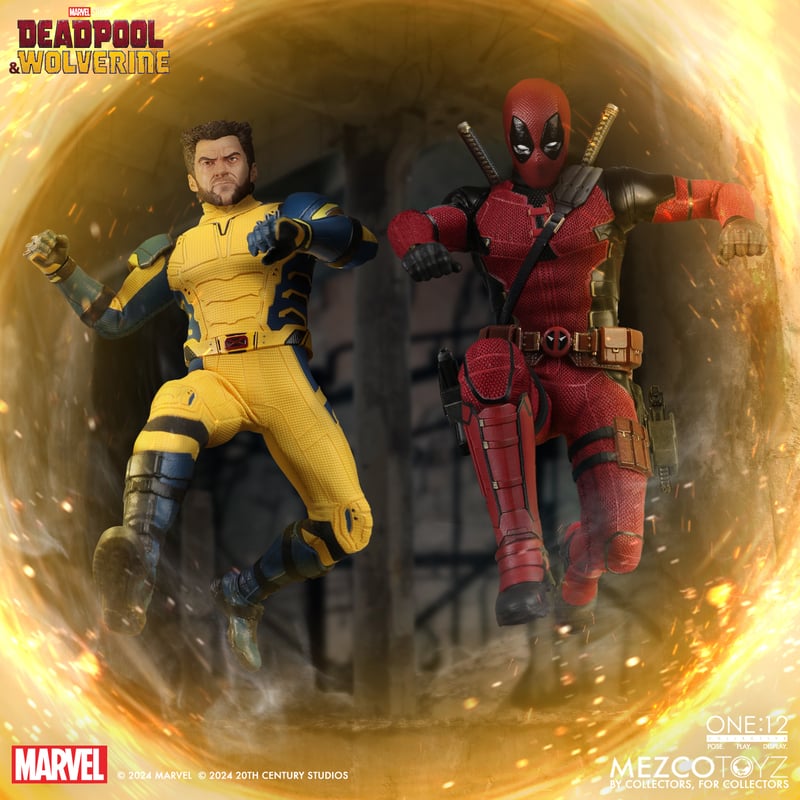 PRE-ORDER Mezco - One:12 Collective - Deadpool & Wolverine - Wolverine: Deluxe Edition 1/12