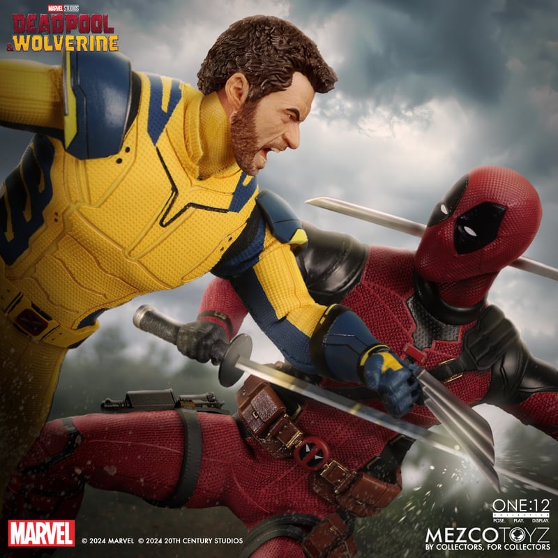 PRE-ORDER Mezco - One:12 Collective - Deadpool & Wolverine - Wolverine: Deluxe Edition 1/12