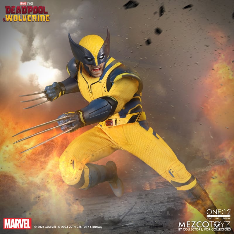 PRE-ORDER Mezco - One:12 Collective - Deadpool & Wolverine - Wolverine: Deluxe Edition 1/12