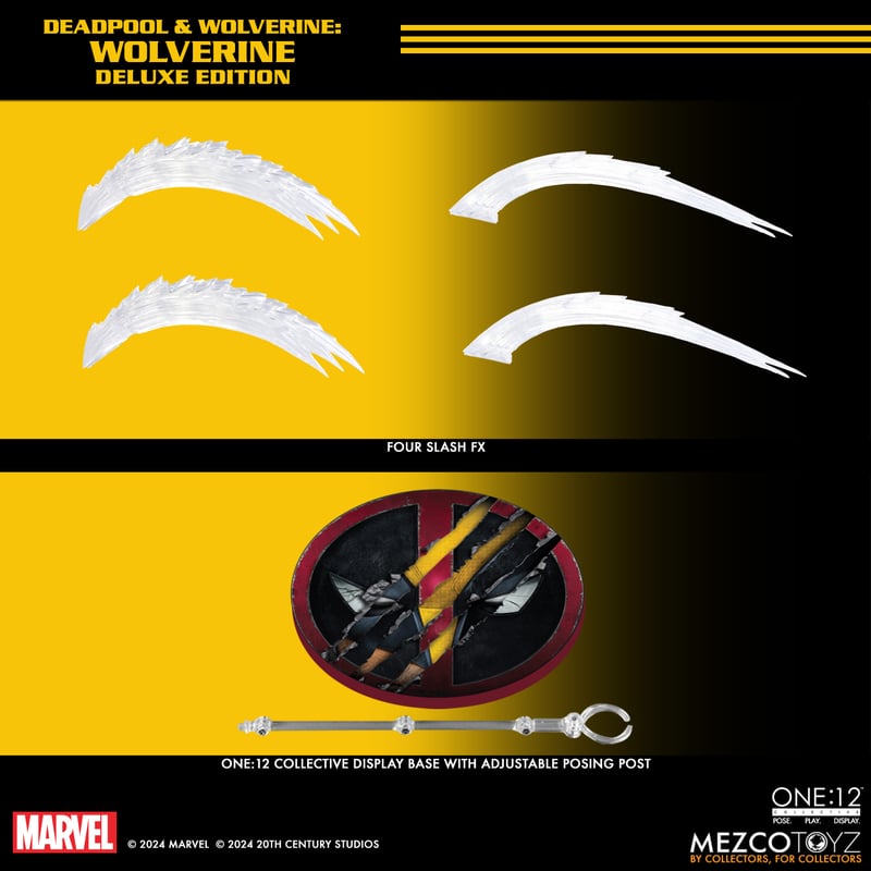 PRE-ORDER Mezco - One:12 Collective - Deadpool & Wolverine - Wolverine: Deluxe Edition 1/12