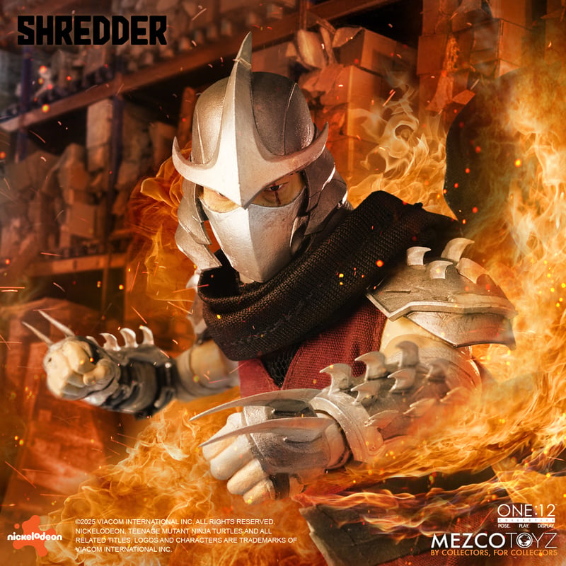 PRE-ORDER Mezco - One:12 Collective - Teenage Mutant Ninja Turtles - Shredder 1/12