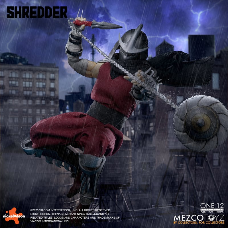 PRE-ORDER Mezco - One:12 Collective - Teenage Mutant Ninja Turtles - Shredder 1/12