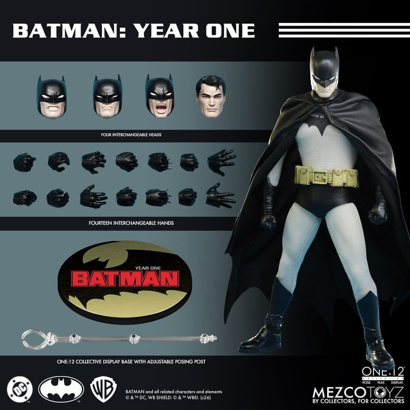 PRE-ORDER MEZCO Toys - One 12 Collective - Batman - Batman: Year One