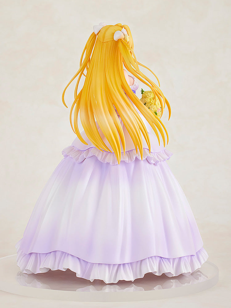 PRE-ORDER Kadokawa - To Love-Ru Darkness - Golden Darkness Wedding Dress Ver. 1/7