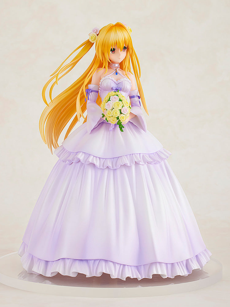 PRE-ORDER Kadokawa - To Love-Ru Darkness - Golden Darkness Wedding Dress Ver. 1/7