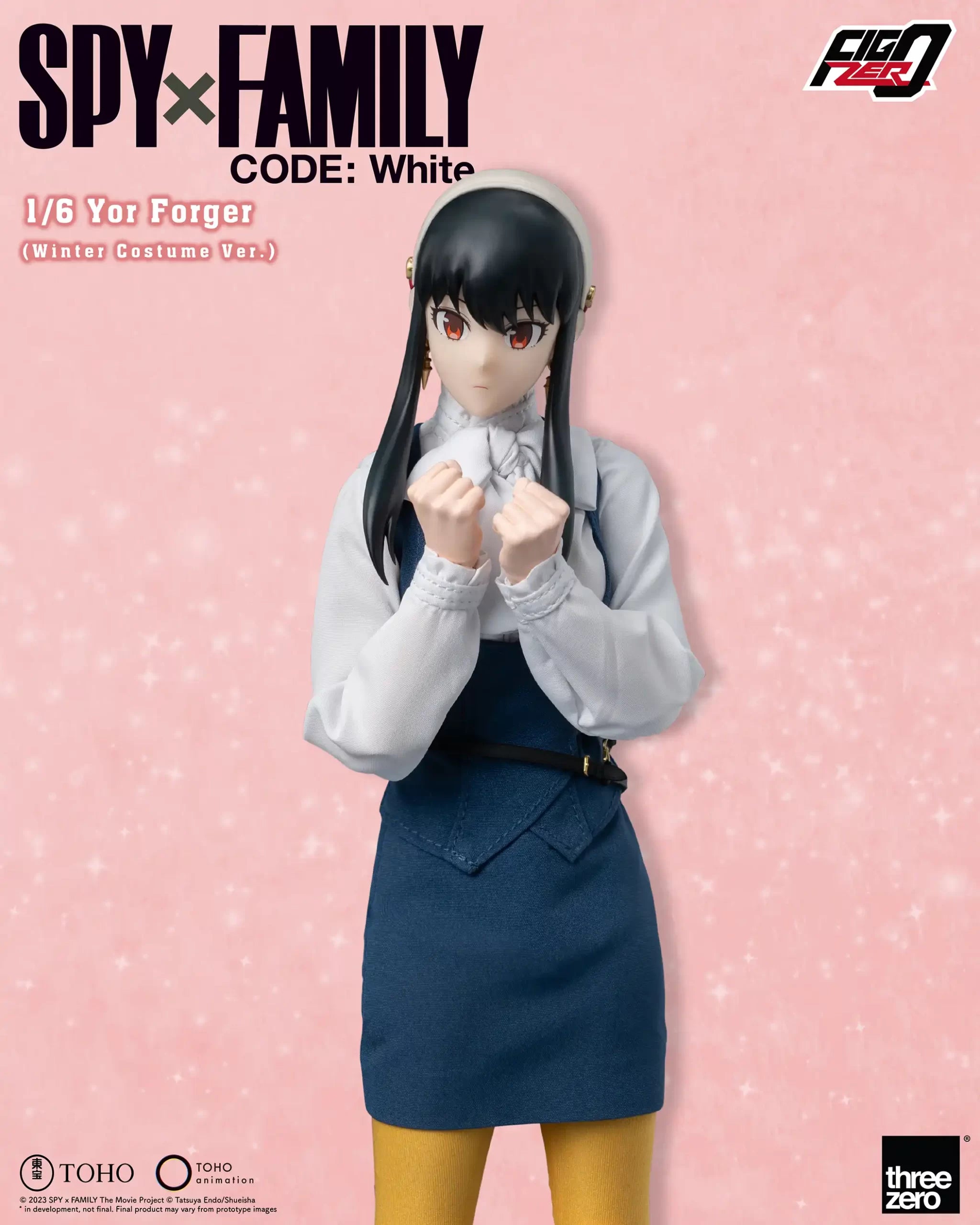 PRE-ORDER threezero - FigZero - SPY×FAMILY CODE: White - Yor Forger: Winter Costume Ver. 1/6