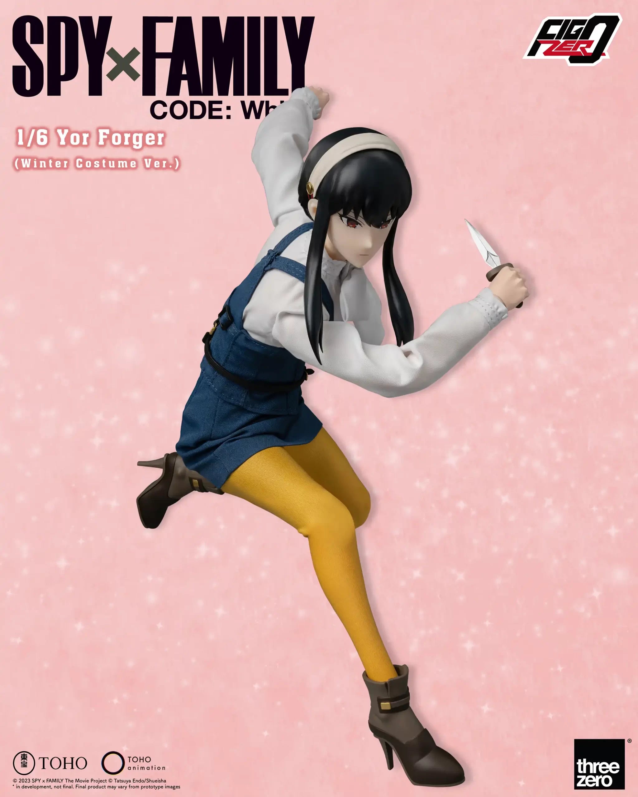 PRE-ORDER threezero - FigZero - SPY×FAMILY CODE: White - Yor Forger: Winter Costume Ver. 1/6