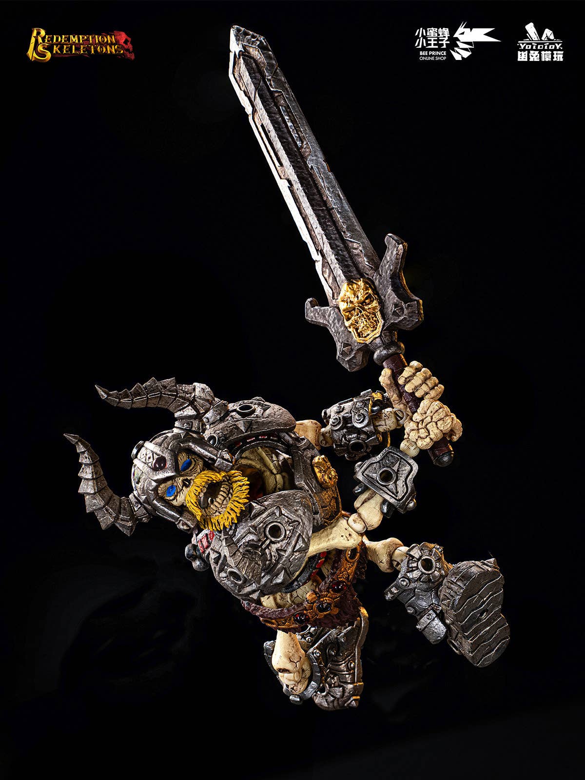 SPECIAL ORDER Yototoy - Redemption Skeletons - YTSS-004 - Skull Berserker 1/12 [JP]