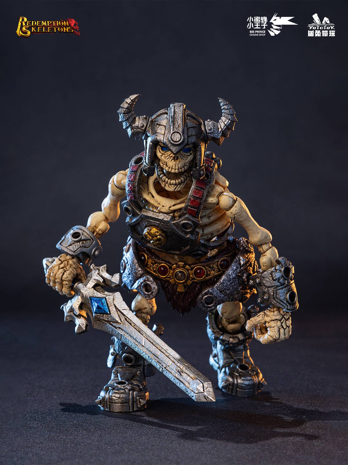 SPECIAL ORDER Yototoy - Redemption Skeletons - YTSS-004 - Skull Berserker 1/12 [JP]