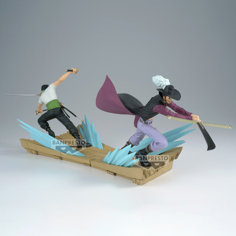 PRE-ORDER Banpresto - One Piece Senkozekkei - Roronoa Zoro vs Dracule Mihawk
