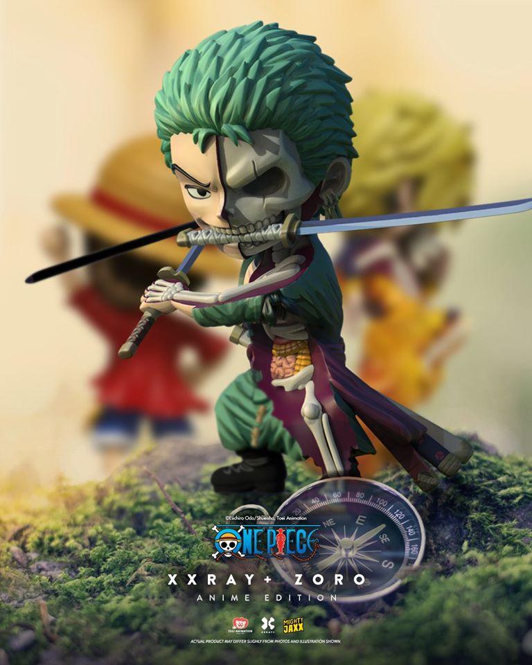 IN-STOCK Mighty JAXX XXRAY Plus One Piece Zoro: Anime Edition