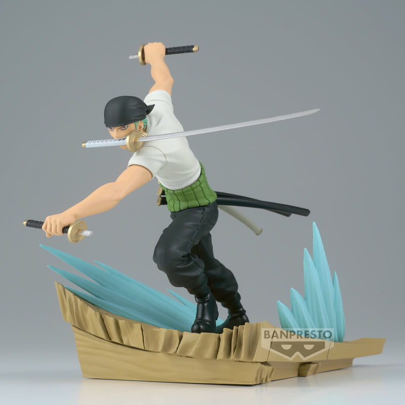 PRE-ORDER Banpresto - One Piece Senkozekkei - Roronoa Zoro vs Dracule Mihawk