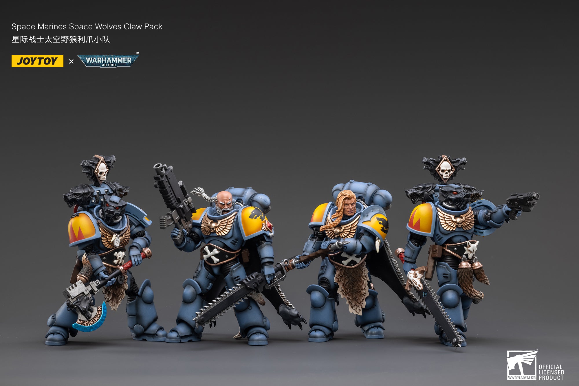PRE-ORDER Warhammer 40K - Space Wolves Claw Pack [Set of 4]