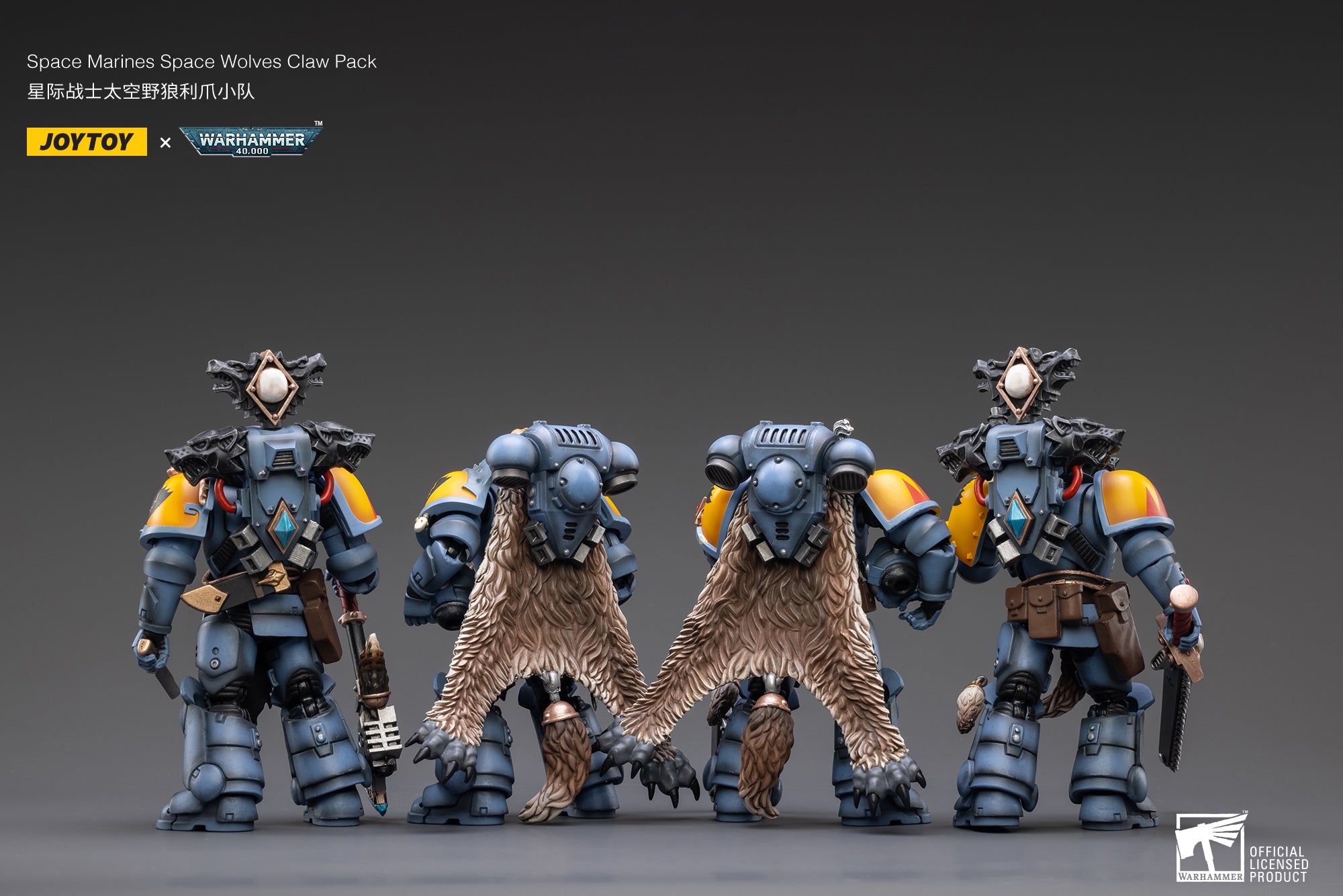 PRE-ORDER Warhammer 40K - Space Wolves Claw Pack [Set of 4]