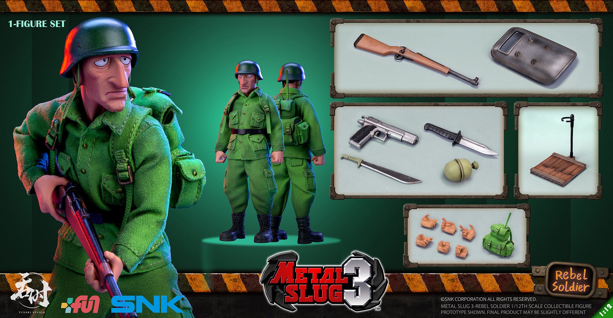 PRE-ORDER Metal Slug III - Rebel Soldier