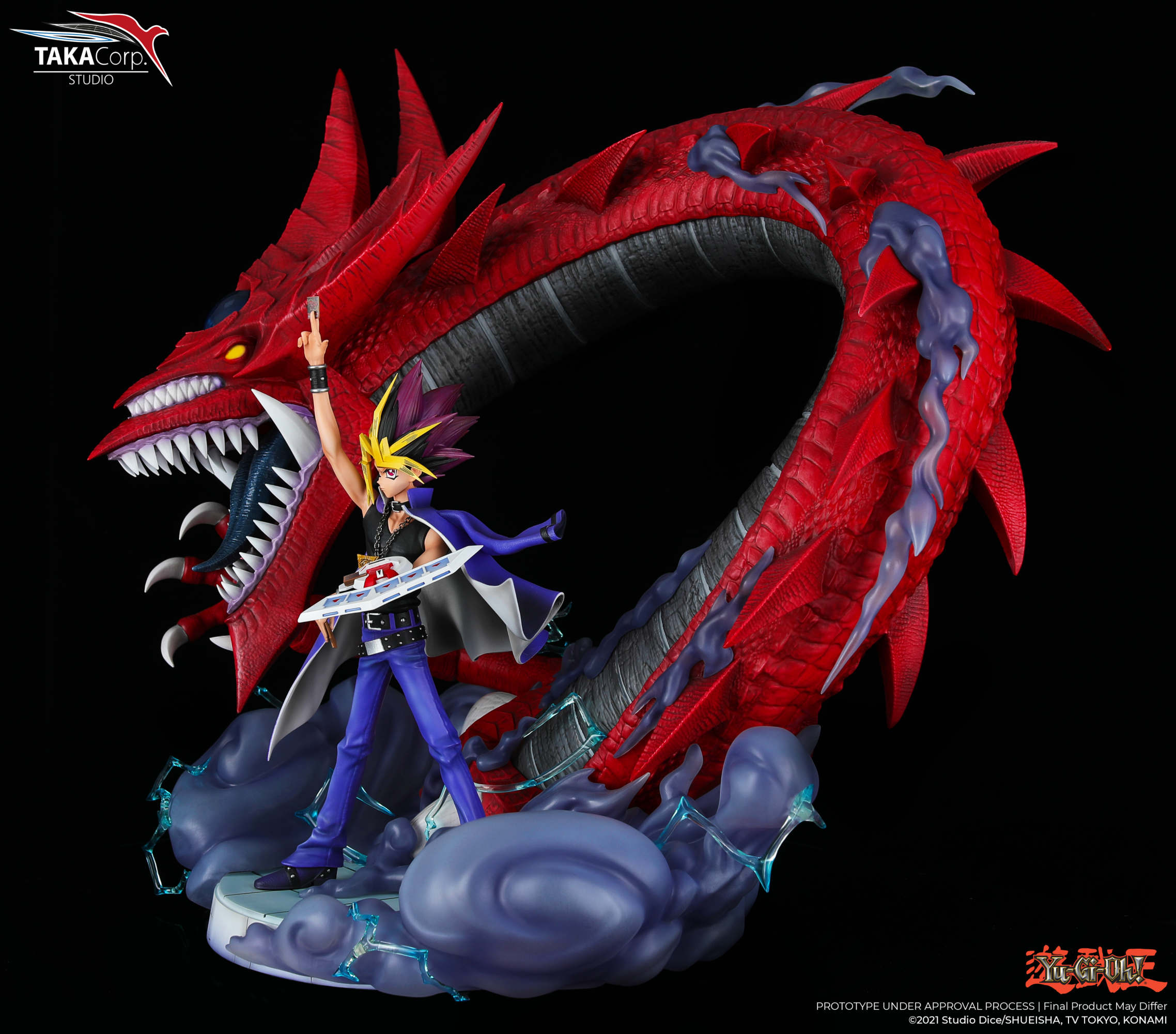 PRE-ORDER Yu-Gi-Oh - Yami Yugi and Slifer the Sky Dragon 1/6