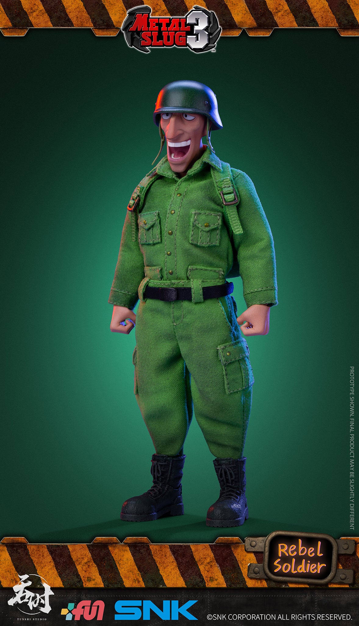 PRE-ORDER Metal Slug III - Rebel Soldier [Set of 2]