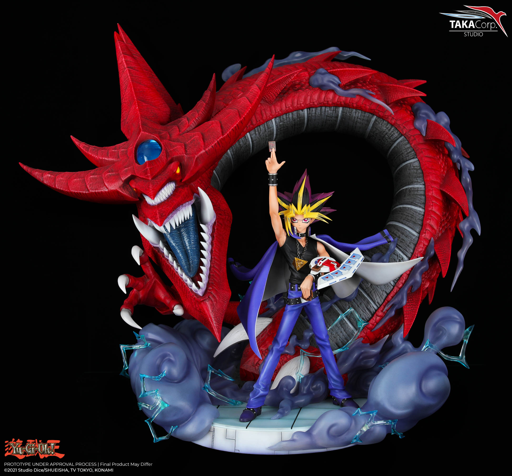 PRE-ORDER Yu-Gi-Oh - Yami Yugi and Slifer the Sky Dragon 1/6