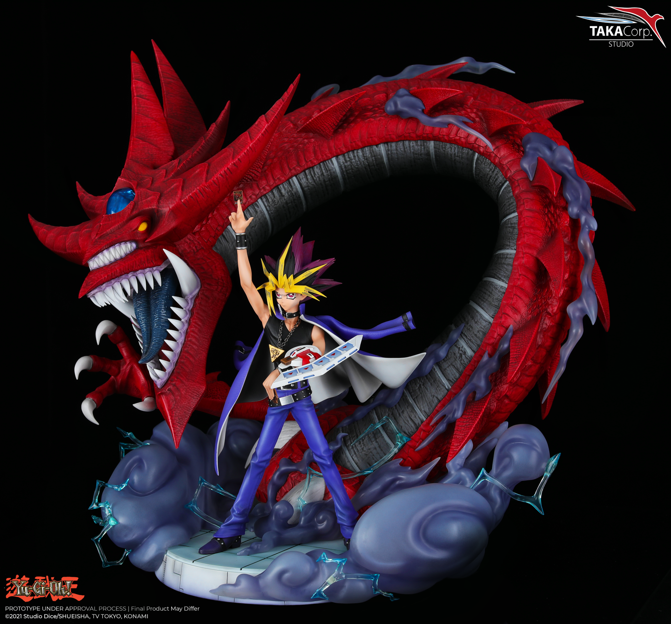 PRE-ORDER Yu-Gi-Oh - Yami Yugi and Slifer the Sky Dragon 1/6