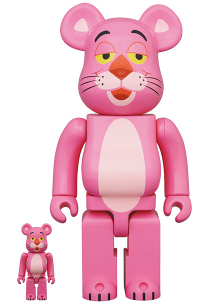 PRE-ORDER BE@RBRICK - Pink Panther 100%&400% set