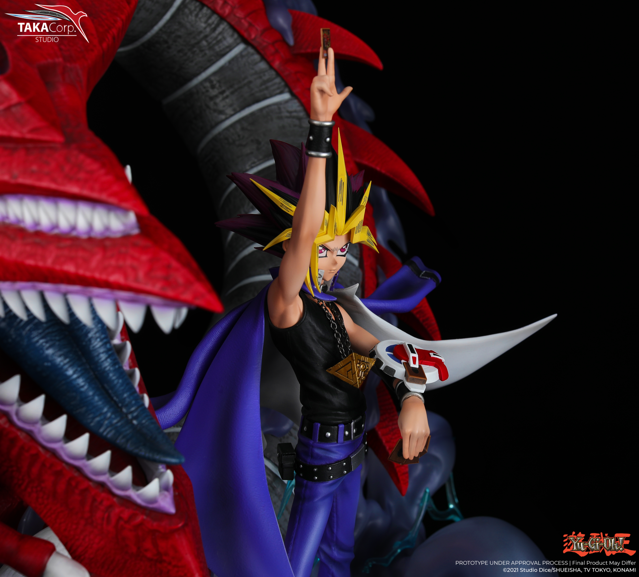 PRE-ORDER Yu-Gi-Oh - Yami Yugi and Slifer the Sky Dragon 1/6