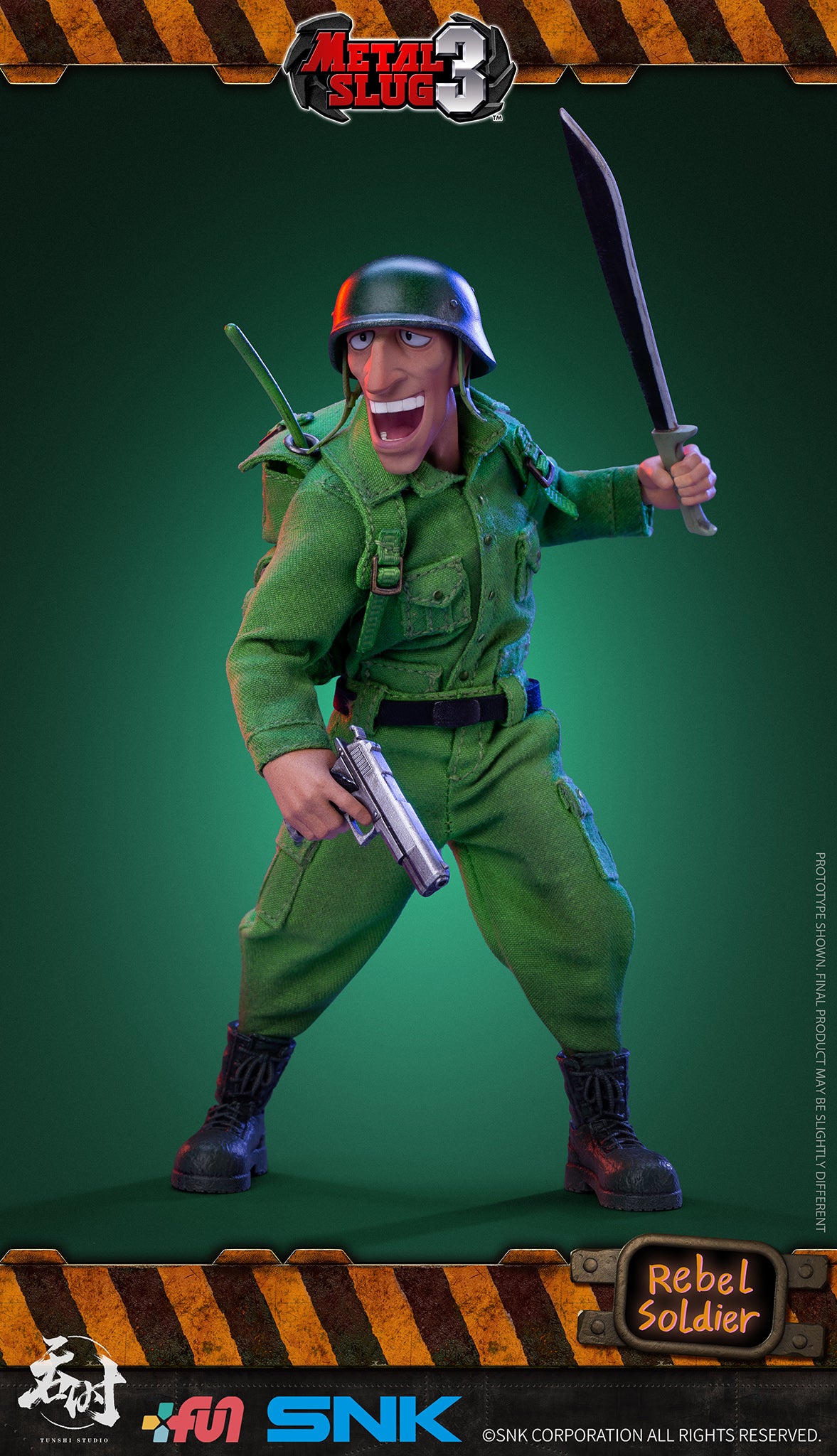 PRE-ORDER Metal Slug III - Rebel Soldier [Set of 2]