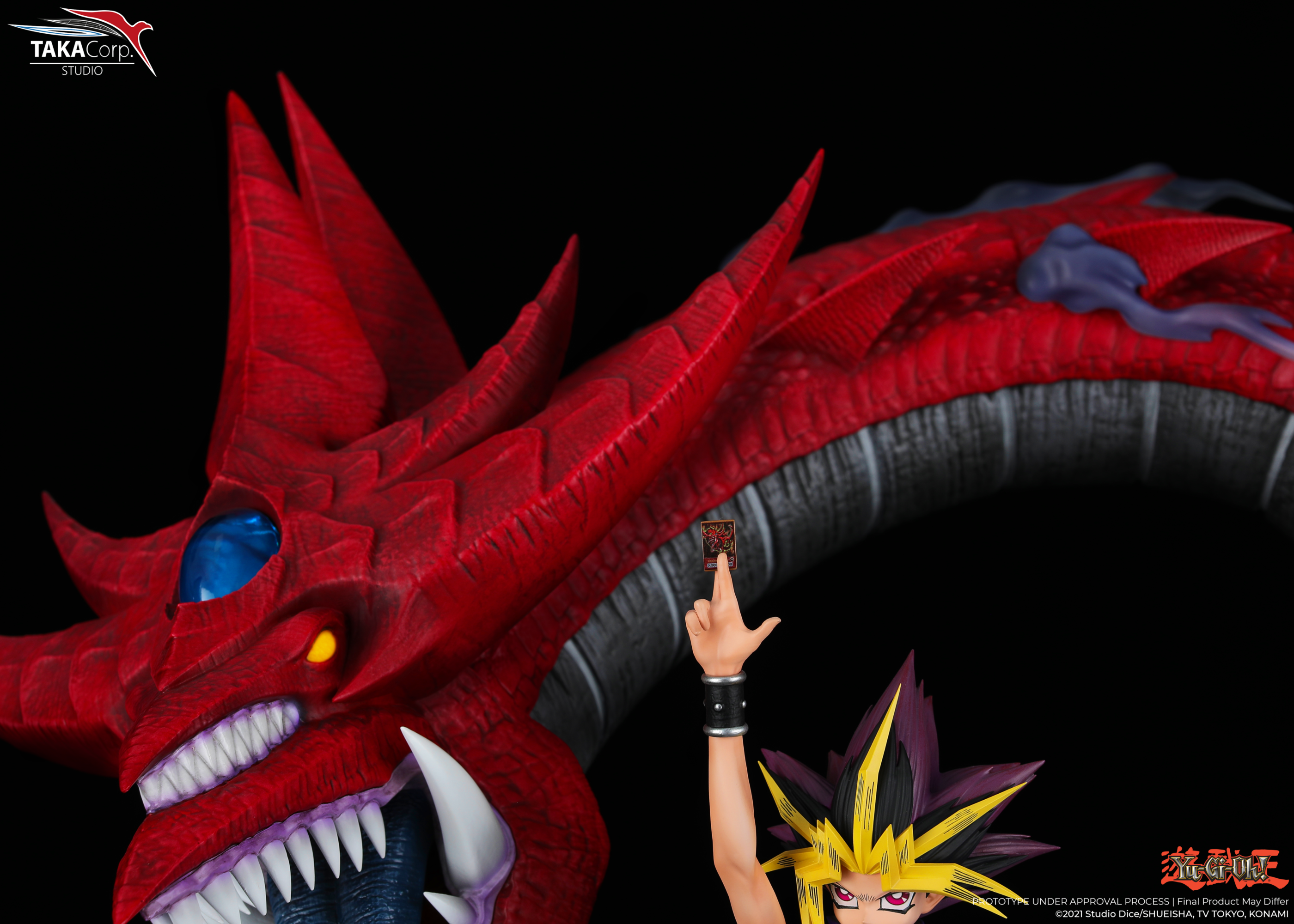 PRE-ORDER Yu-Gi-Oh - Yami Yugi and Slifer the Sky Dragon 1/6