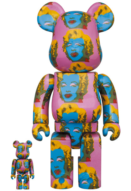 PRE-ORDER BE@RBRICK - Andy Warhol Marilyn Monroe 100%&400% set