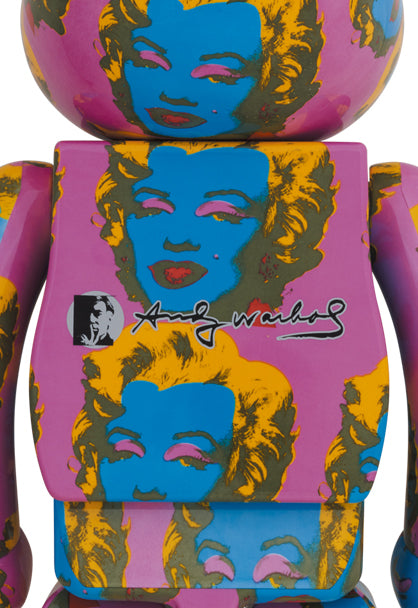 PRE-ORDER BE@RBRICK - Andy Warhol Marilyn Monroe 1000%