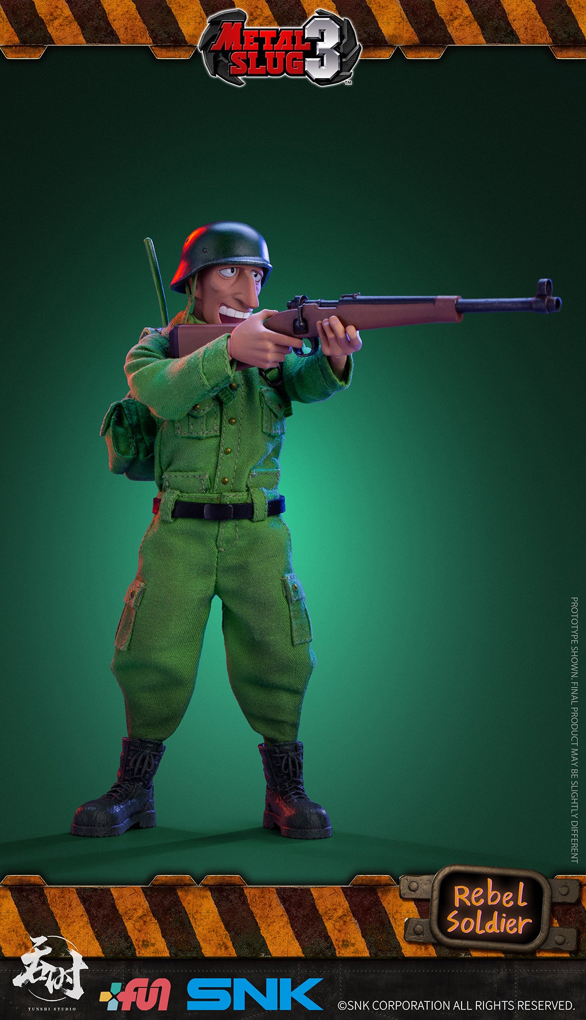 PRE-ORDER Metal Slug III - Rebel Soldier [Set of 2]