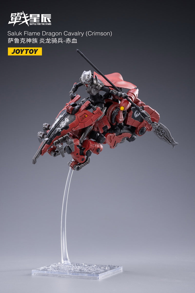 PRE-ORDER Battle for the Stars - Saluk Flame Dragon Cavalry: Crimson 1/18