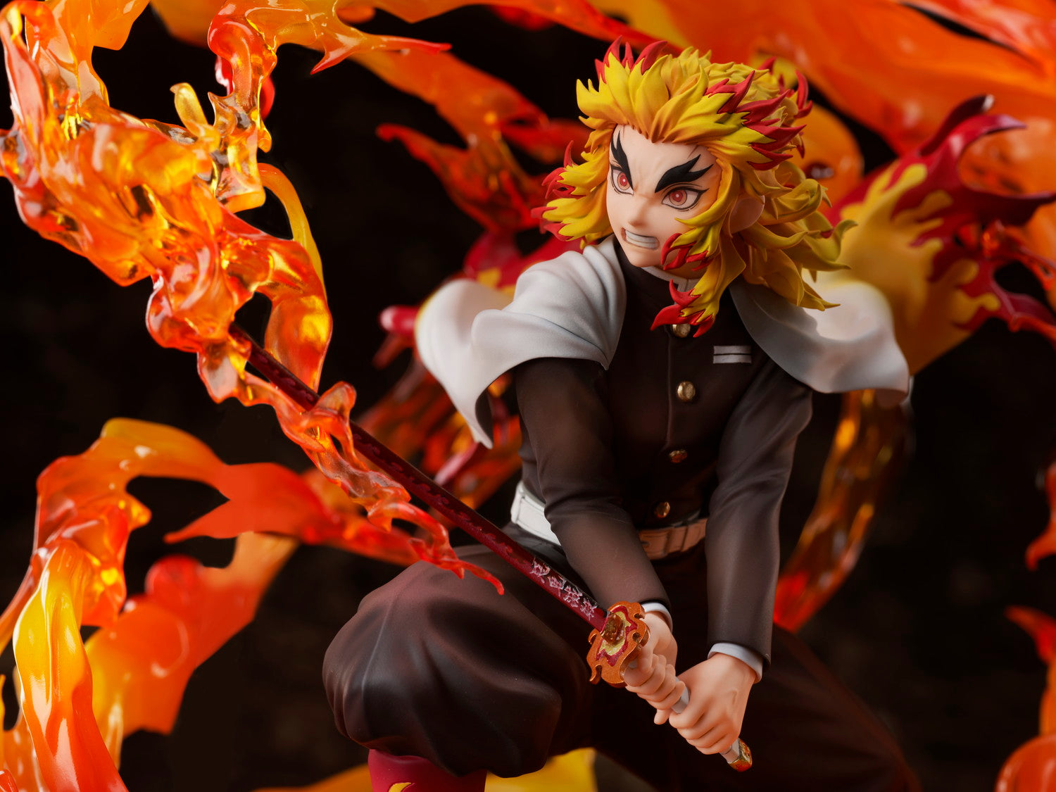 PRE-ORDER Demon Slayer: Kimetsu no Yaiba Mugen Train Arc - Kyojuro Rengoku: Flame Breathing Ninth Form Rengoku 1/8 [EXCLUSIVE]