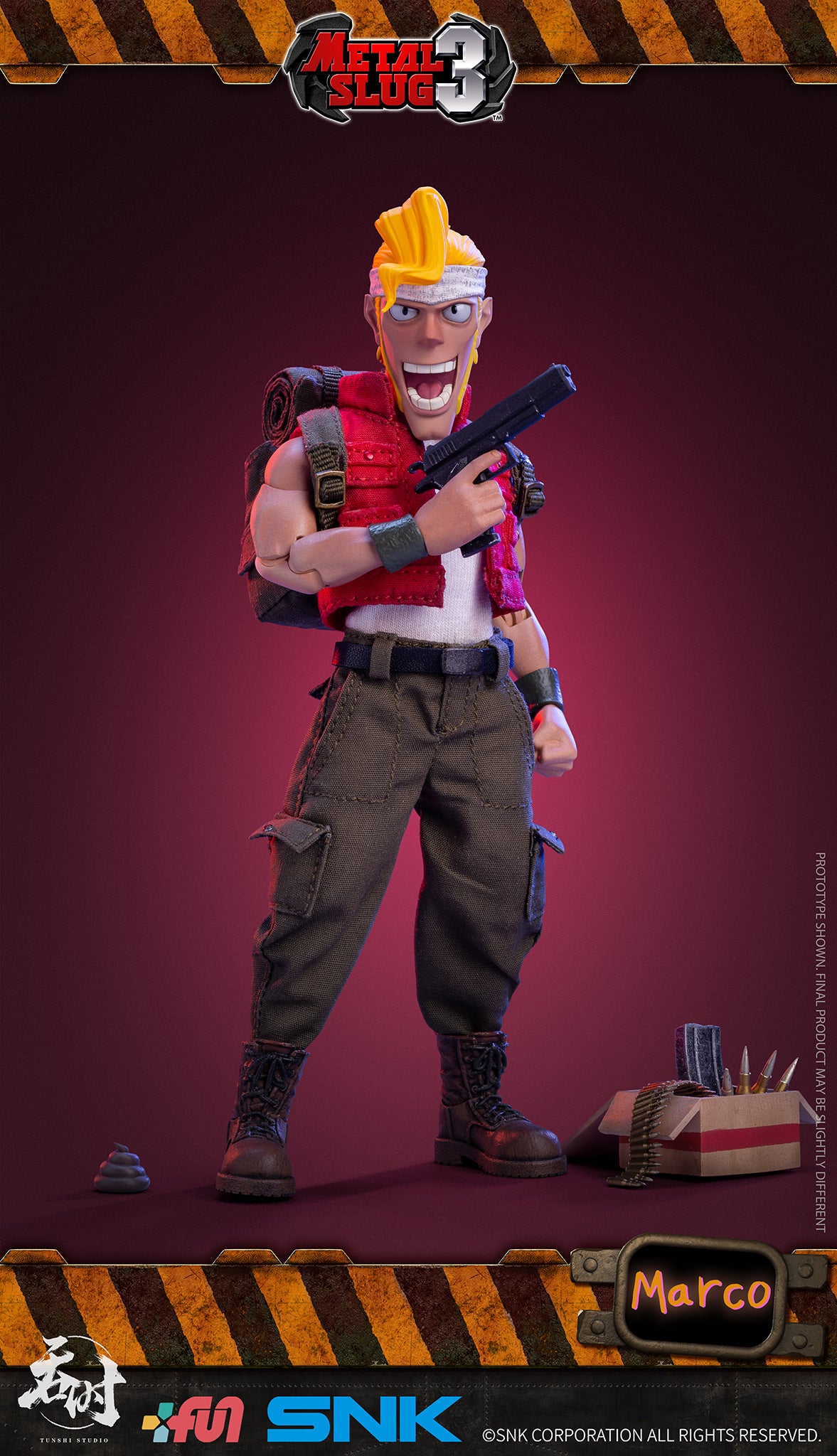 PRE-ORDER Metal Slug III - Marco Rossi