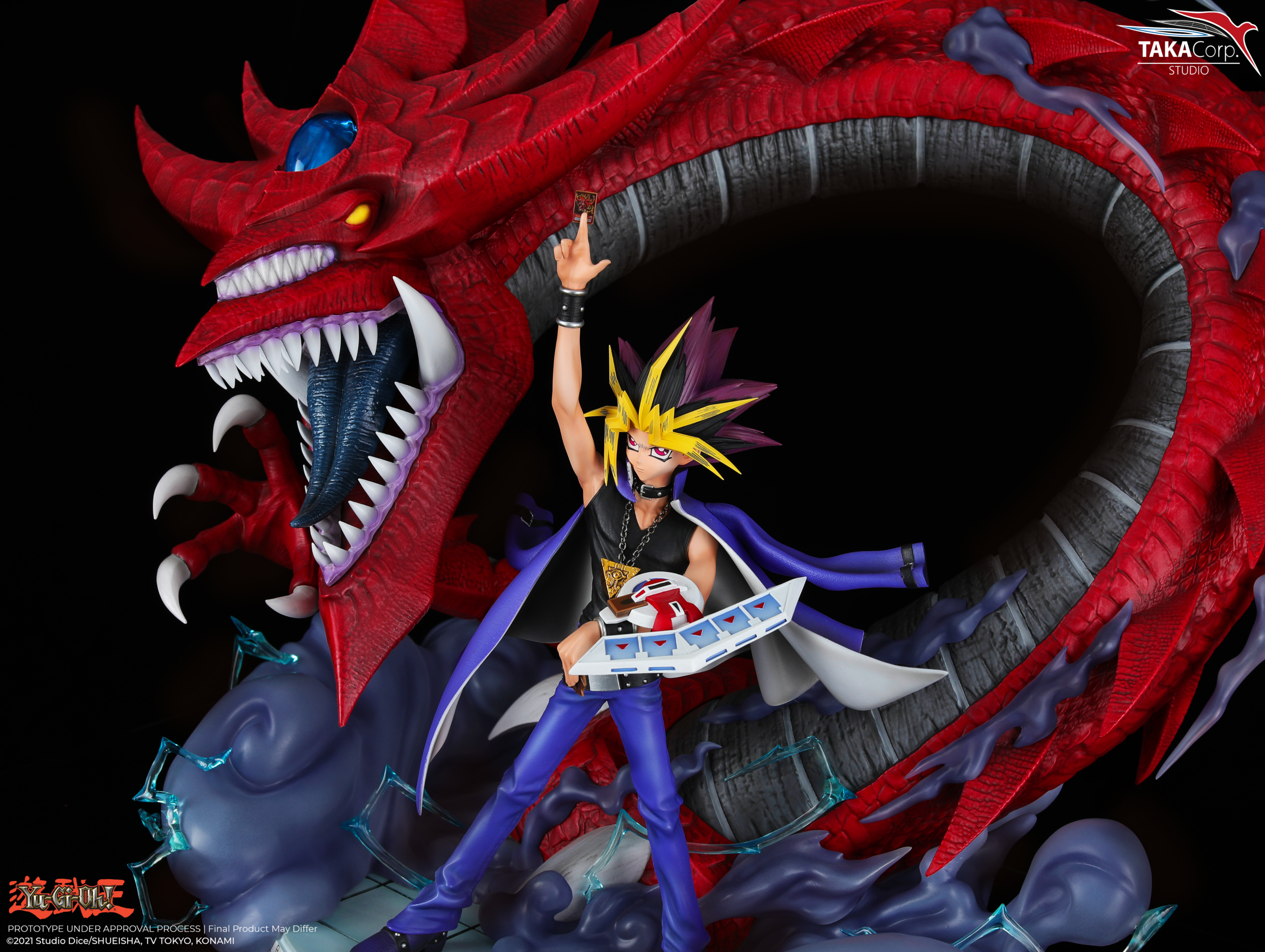 PRE-ORDER Yu-Gi-Oh - Yami Yugi and Slifer the Sky Dragon 1/6