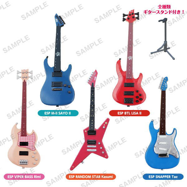 PRE-ORDER ESP x Bang Dream! Guitar & Bass Collection Figures [Set of 5]