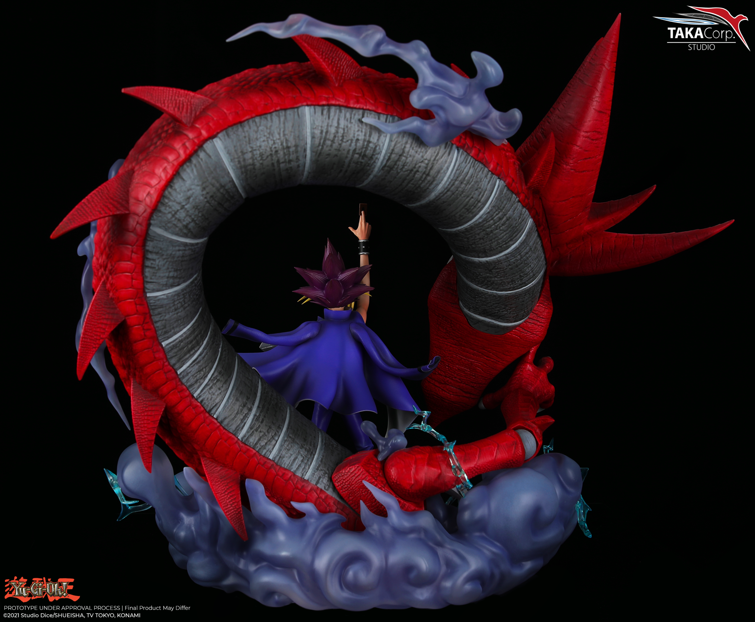 PRE-ORDER Yu-Gi-Oh - Yami Yugi and Slifer the Sky Dragon 1/6
