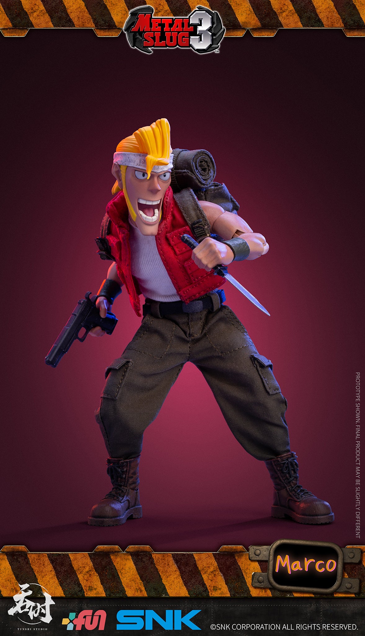 PRE-ORDER Metal Slug III - Marco Rossi