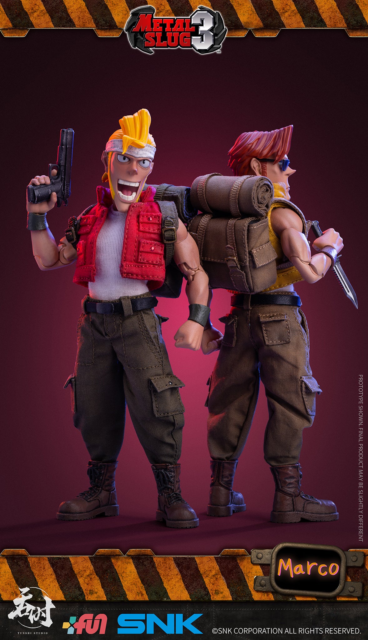 PRE-ORDER Metal Slug III - Marco Rossi