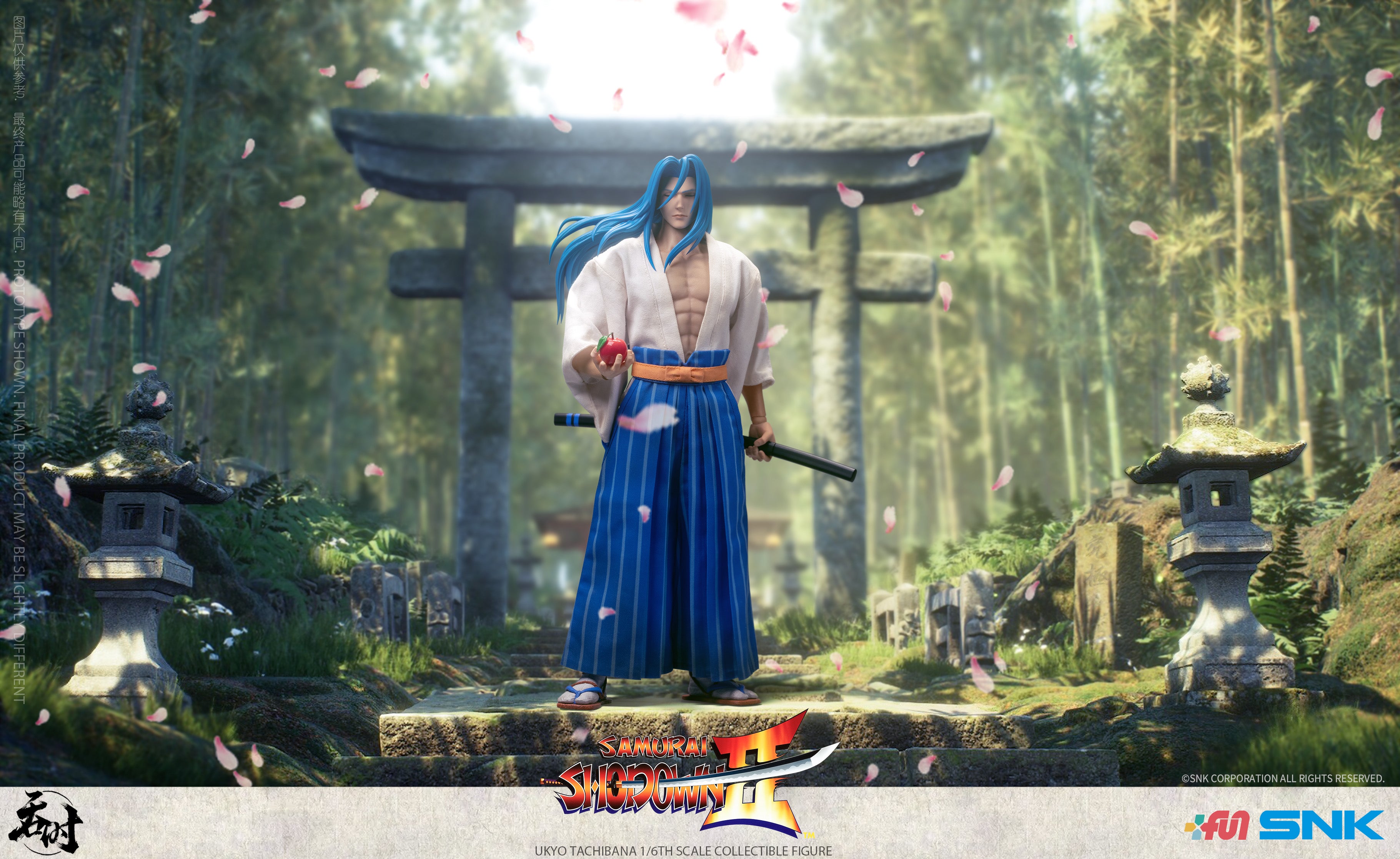 PRE-ORDER Samurai Showdown II - Ukyo Tachibana 1/6